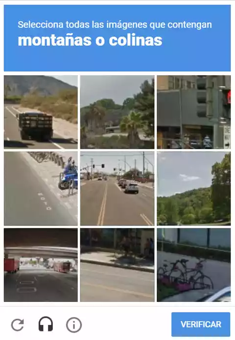 Contoh reCAPTCHA 3
